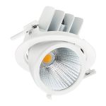 Philips Faretti LED LuxSpace Accent Performance RS782B 31.5W 2700lm 36D - 930 Luce Calda -  | 167mm - Miglior Resa Cromatica