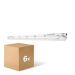 Confezione Multipack 6x Ledvance Stagna LED Stagna 46W 6400lm - 840 Bianco Freddo | 150cm