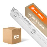 Confezione Multipack 6x Ledvance Stagna LED Stagna Value 20W 2400lm - 840 Bianco Freddo | 120cm 
