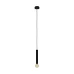 Eglo Luce Pendente Corteva Acciaio Nero | IP20 - Adatto per 1x E27 