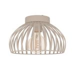 Eglo Luce da soffitto Mogano 3 Acciaio Sabbioso | Adatto per E27