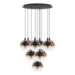 Eglo Luce Pendente Ariscani 1 Acciaio Nero | Adatto per 10x E27