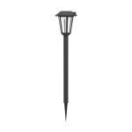 Eglo Punta Luce Prietta Nero 6W 800lm - 827 Bianco Molto Caldo | IP44 - Sensore di Movimento e Luce
