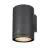 SLV Enola L Luce Da Parete Aluminium Grigio Il Giro 36W 3700lm - 930-940 CCT | Esterni - IP65 - Miglior Resa Cromatica