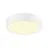 SLV Medo Pro 30 Parete e Luce da soffitto Aluminium Bianca Il Giro 10W 1350lm - 930-940 CCT | IP50 - Miglior Resa Cromatica - Dali Dimmerabile 