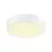 SLV Medo Pro 30 Parete e Luce da soffitto Aluminium Bianca Il Giro 10W 1250lm - 930-940 CCT | IP50 - Miglior Resa Cromatica - Dali Dimmerabile 