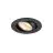 SLV New Tria 68 Faretti Aluminium Nero Il Giro 7.5W 591lm 38D - 927 Bianco Molto Caldo | Ritaglio 68mm -  Miglior Resa Cromatica - Dimmerabile 