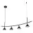 Ledvance LED Decor Luce Pendente Fuji Nero 16W 620lm - 930 | Miglior Resa Cromatica