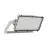 Ledvance Proiettore LED Max Radial 25 Aluminium Grigio 600W 92300lm 25d - 830 Luce Calda -  | IP66 - Simmetrico