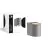D'Lite Luce Da Parete Vossem Metallo Grigio| IP54 - Adatto per 1x GU10 