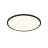 Nordlux Bulkhead LED Oja 29 19W 830-840 2100lm Nero IP54 | Dimmerabile a 3 livelli - Dim to Warm
