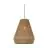Good&Mojo Luce Pendente Iguazu Tessuto Marrone L | Adatto per 1x E27 
