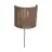 Good&Mojo Luce Da Parete Iguazu Jute Marrone S | Adatto per 1x E27 