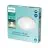 Philips LED Luce da soffitto Canopus Bianca 17W 1500lm - 827 Bianco Molto Caldo | IP44