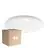 Confezione Multipack 4x Noxion Bulkhead LED Corido V2 Bianca 12/16/20W 2000lm 830-840-865 CCT | IP44 - Sensore di Movimento e Luce