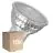 Confezione Multipack 10x Ledvance LED Riflettore GU10 PAR16 6.1W 575lm 60D - 827 Bianco Molto Caldo | Sostitutiva 80W