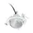 Philips Faretti LED Greenspace Accent Elbow Aluminium Bianca 33W 2800lm 36D - 950 Bianco Freddo | 163mm - IP20 - Miglior Resa Cromatica - Interact Dimmerabile