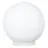 Eglo Lampada Da Tavolo Rondo Plastica Bianca | Adatto per 1x E27