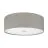 Eglo Luce da soffitto Pasteri Acciaio Nichel Satinato | IP20 - Adatto per 3x E27 