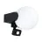 Eglo Luce Da Parete Rubio Aluminium Nero | IP65 - Adatto per 1x E27 - Sensore Di Movimento