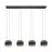 Eglo Luce Pendente Hortunas Acciaio Nero 5.8W 690lm - 830 Luce Calda -  | IP20 - Dimmerabile 
