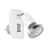 Eglo Luce Da Parete Mini 4 Lamp con Presa Bianca Cromo 2.8W 250lm - 820-830 Regolabile Bianca | IP20 - Incl. 1x GU10