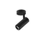 SLV Numinos Faretti Phase S Luce da soffitto Aluminium Nero 10.42W 980lm 60D - 927 Bianco Molto Caldo | Miglior Resa Cromatica - Dimmerabile 