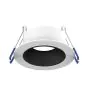 Noxion Faretti LED Ares Profondo ring Bianca - con Inner Il Anello Nero | Ritaglio 68mm - incl. GU10 Fitting