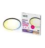 WiZ Smart LED Luce da soffitto SuperSlim Nero 16W 1300lm - 927-965 Regolabile Bianca | IP20 - Miglior Resa Cromatica - Wifi Dimmerabile