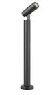 SLV S-Tubo Aluminium Nero | Adatto per 1x GU10
