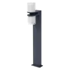 Ledvance Smart+ Wi-Fi LED Lampada a piedistallo Flare Scuro Grigio Esterni 14W 1000lm - 830 Luce Calda -  | 80cm - RGBW - Dimmerabile