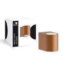 D'Lite Luce Da Parete Vossem Metallo Bronzo| IP54 - Adatto per 1x GU10 