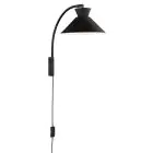 Nordlux Dial Luce Da Parete Metallo Nero | Adatto per 1x E27