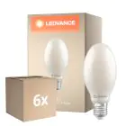 Confezione Multipack 6x Ledvance LED Bulbo HQL LED FIL V E40 38W 5400lm - 827 Bianco Molto Caldo | Sostitutiva 125W