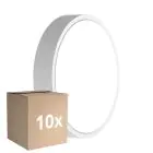 Multipack 10x Ledvance Bulkhead LED Il Giro Bianca 9.5W 1220lm - 830-840 CCT | 262mm - IP65